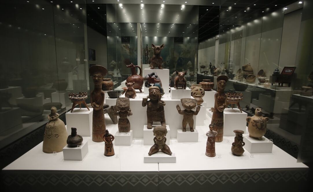 Recorrido por la exhibición de Marie Thérèse Hermand de Arango. Fotos: Secretaría de Cultura de la Ciudad de México.