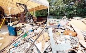 En La Esmeralda estudian entre gas, ácidos y desperdicios