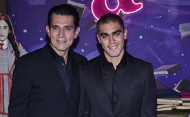 Jorge Salinas presenta a su hijo Santiago e impresiona el parecido entre ellos: "mi padre es un tipazo"