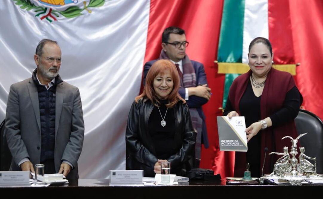 Rosario Piedra Ibarra, presidenta de la Comisión Nacional de los Derechos Humanos. Foto: Iván Stephens / EL UNIVERSAL