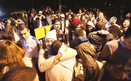 Liberan a los ocho normalistas presos en Michoacán