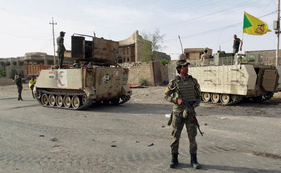  Irak propina golpe al EI y gana terreno en Ramadi