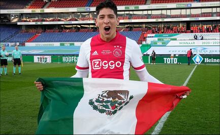 Edson Álvarez, campeón con el Ajax de la Copa de los Países Bajos