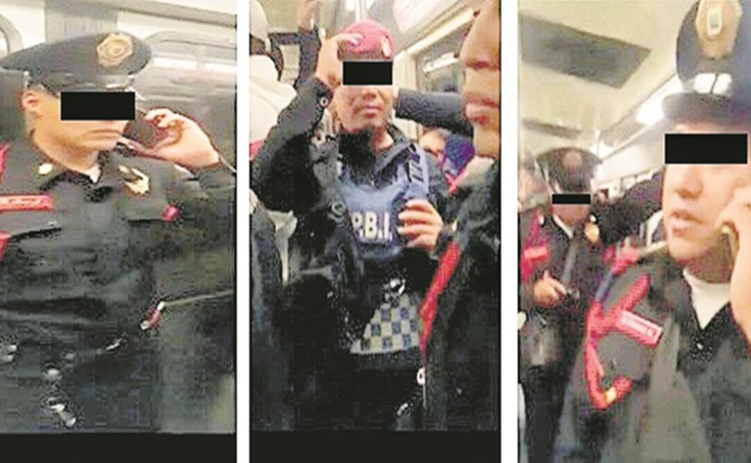 Integrantes de la Procuraduría General de Justicia capitalina acusan a elementos de la Policía Bancaria Industrial de impedir realizar arrestos. (ESPECIAL)