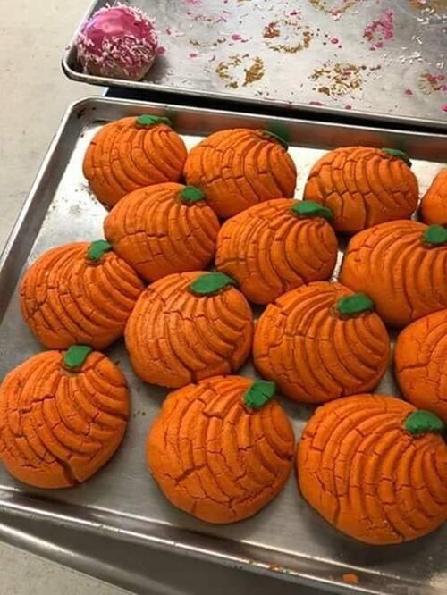 Estas son las conchas que honran el Día De Muertos. / Fotos: Facebook