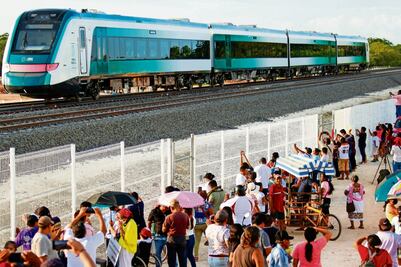 Se agotan, en minutos, boletos para el primer viaje del Tren Maya