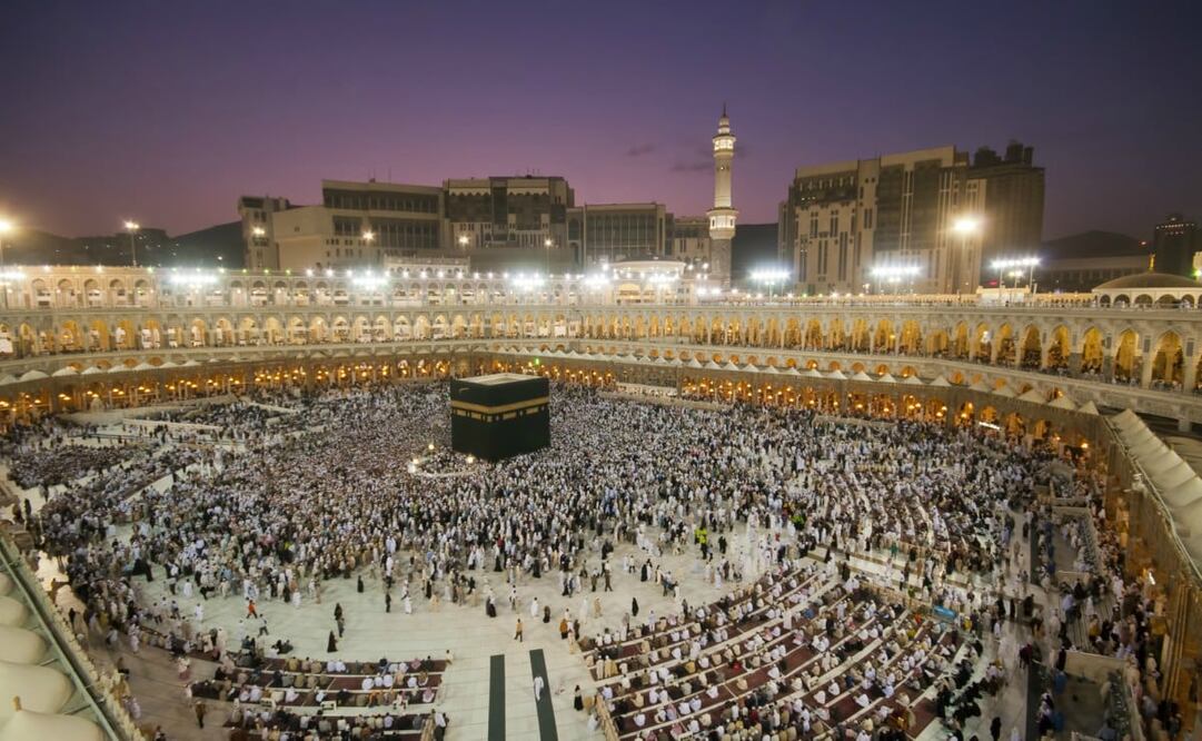 Masjid al-Haram, en La Meca, es uno de los lugares sagrados para los musulmanos que estarán cerrados en este Ramadán. Foto: iStock