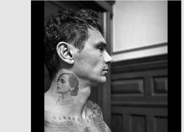 James Franco sorprende con tatuaje de Emma Watson