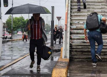 ¡No salgas sin el paraguas! Activan alerta amarilla por lluvias fuertes en 8 alcaldías de CDMX