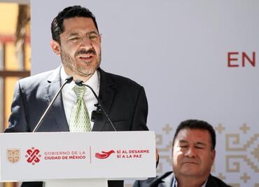 Pide Batres a los capitalinos ahorrar agua durante esta temporada de estiaje