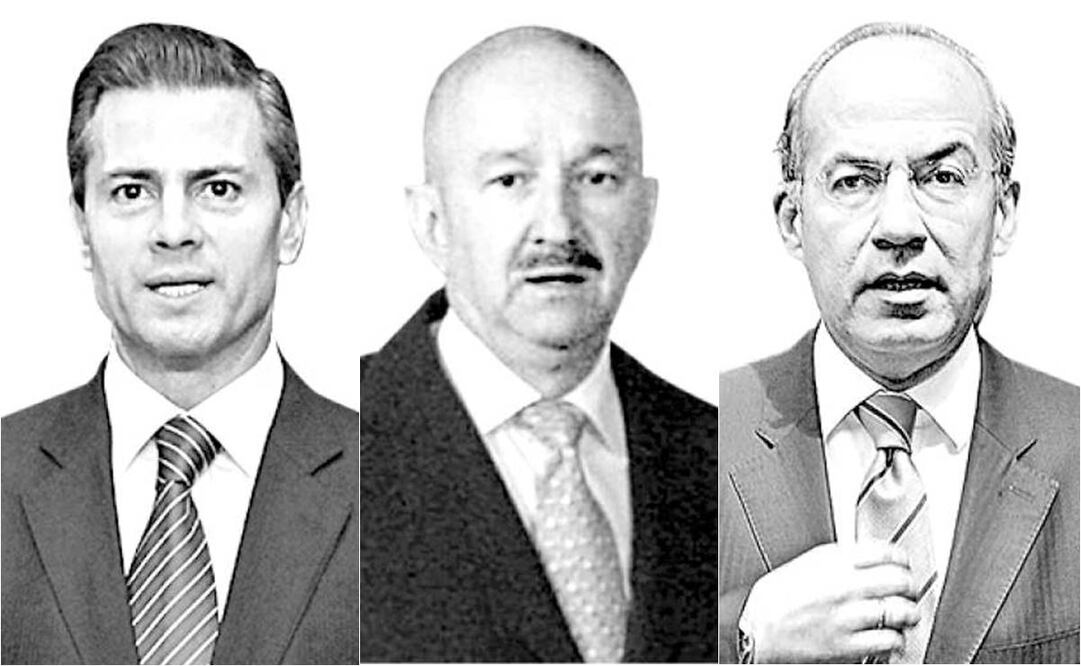 Carlos Salinas, Ernesto Zedillo, Vicente Fox, Felipe Calderón, and Enrique Peña Nieto could soon face trial - Photo: File photo