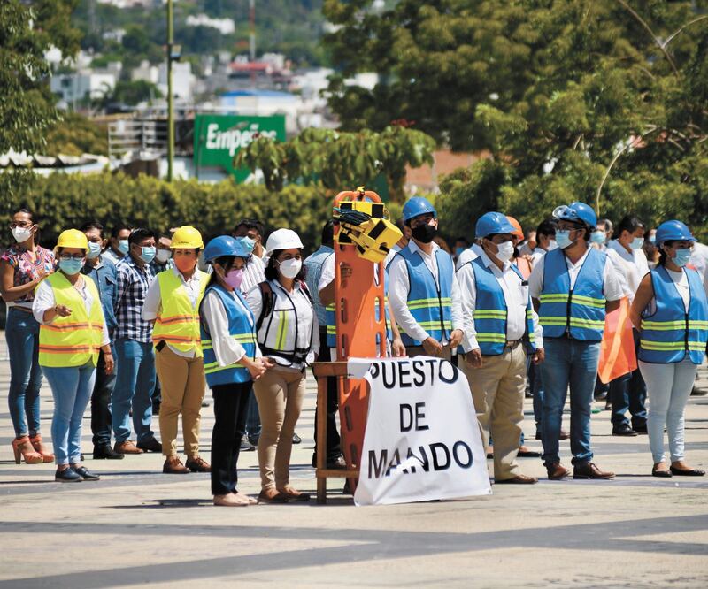 En Chiapas se reportó la participación de más de 127 mil personas. Foto: JACOB GARCÍA. EL UNIVERSAL