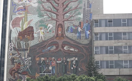 Murales de Centro SCOP permanecerán en bodegas de la SCT