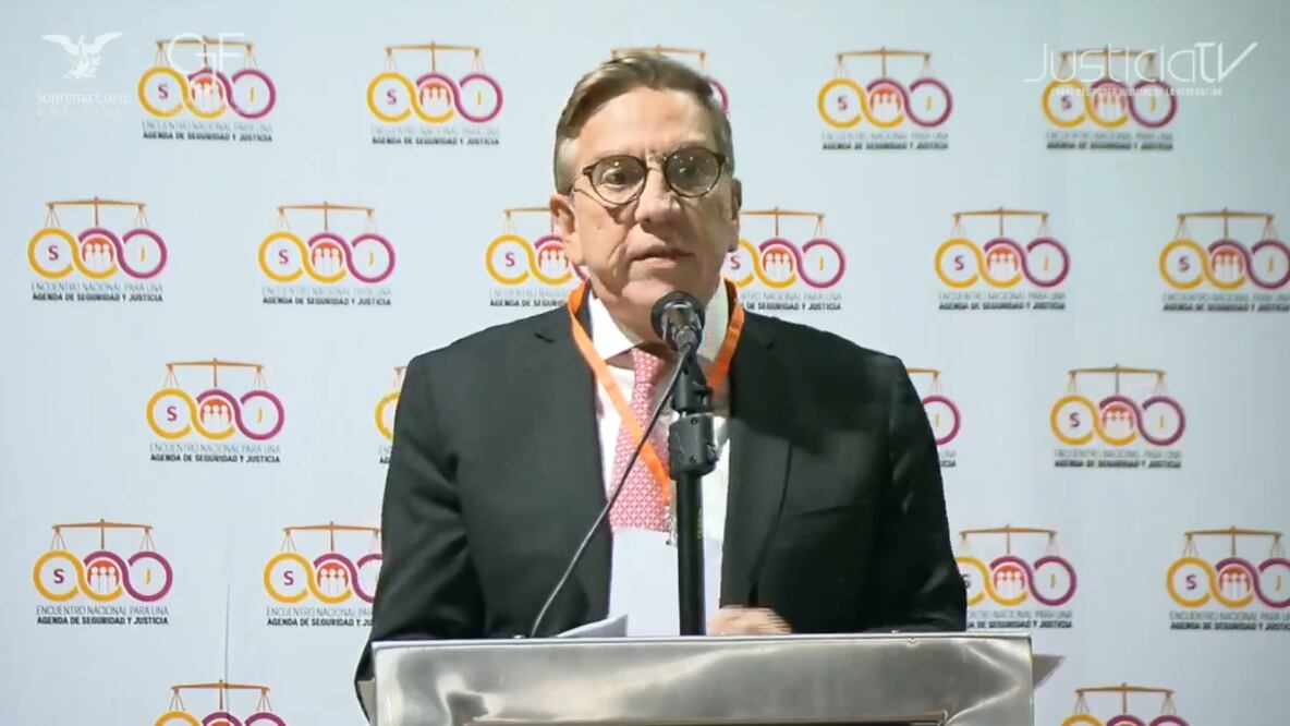 Ministro de la SCJN, Javier Laynez Potisek. Foto: Justicia TV.