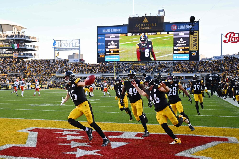 Así fue el triunfo de los Steelers sobre los Browns / Foto: AFP