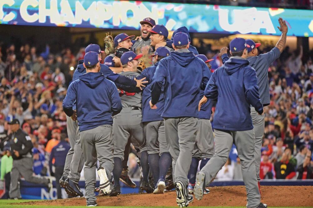 Los estadounidenses apagaron la hasta ayer efectiva artillería boricua (HARRY HOW. AFP)