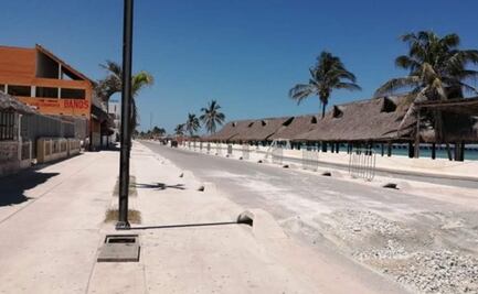 Cierran indefinidamente malecón de Progreso en prevención por Covid-19