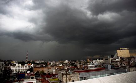 Se activa alerta amarilla por lluvia en 5 alcaldías de CDMX