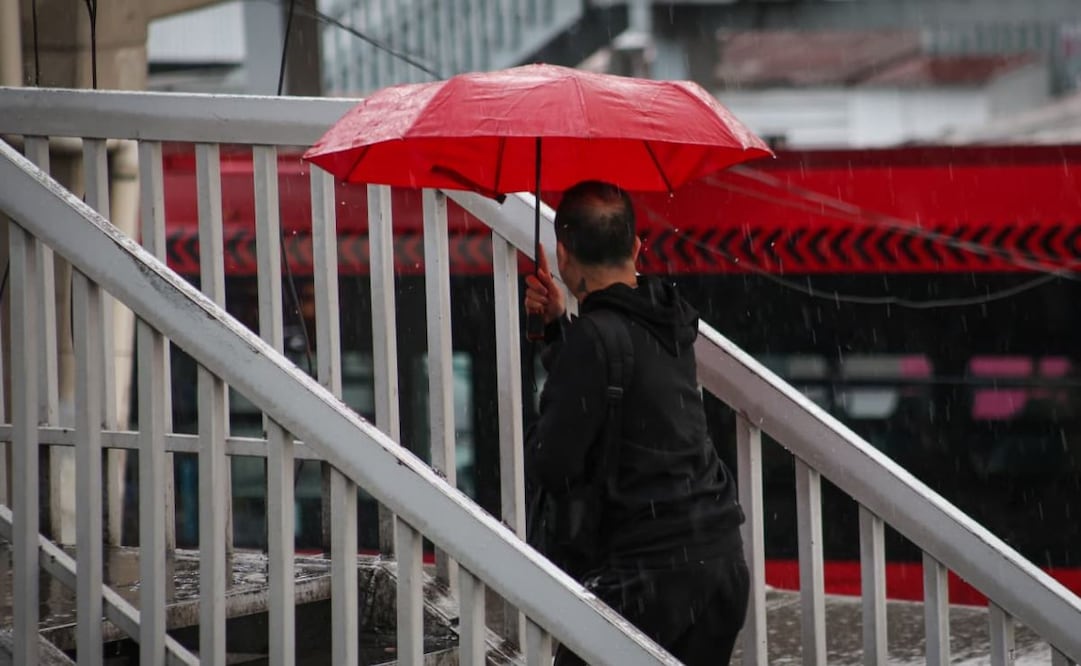 Activan alerta amarilla por lluvias fuertes en 6 alcaldías de CDMX; habrá rachas de viento y caída de granizo. | Foto: Luis Camacho