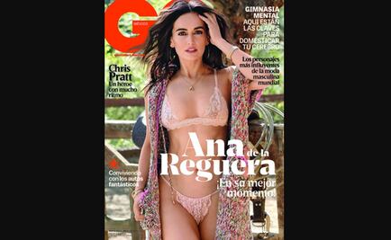 Ana de la Reguera se muestra casi al desnudo