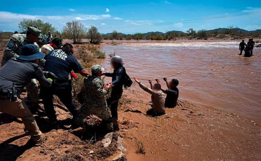 Tras el operativo, las autoridades reiteraron el llamado a la población a no intentar cruzar ríos, arroyos o vados durante las lluvias. | Foto: Especial.