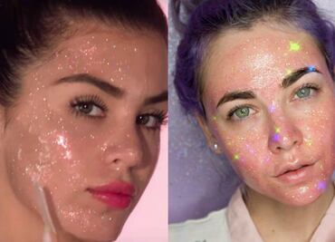 Esta mascarilla de diamantina está arrasando Instagram y tienes que probarla