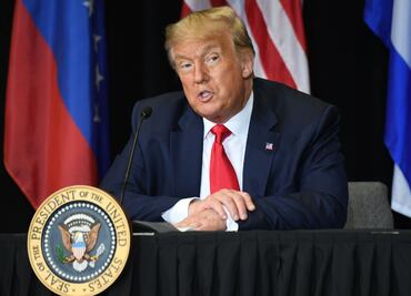 Trump: EU estaría inundado de Covid-19 de no ser por el muro