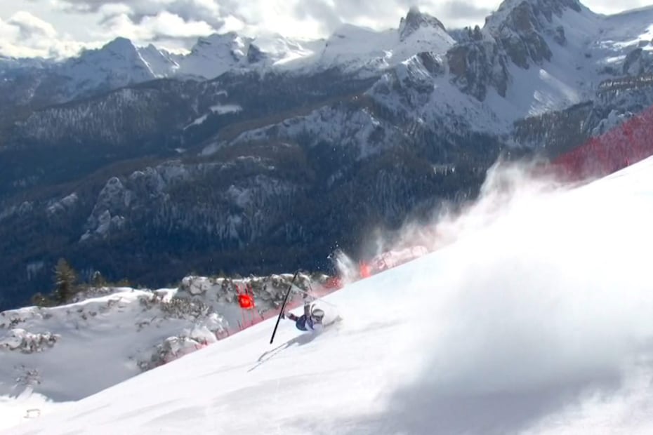 Lindsey Vonn, esquiadora de EU, sufre una aterradora caída en los Juegos Olímpicos de Invierno - Foto: AFP