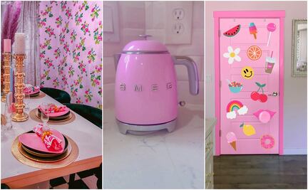 "Barbie, la película": así es el efecto "barbiecore" en diseño y arquitectura de casas