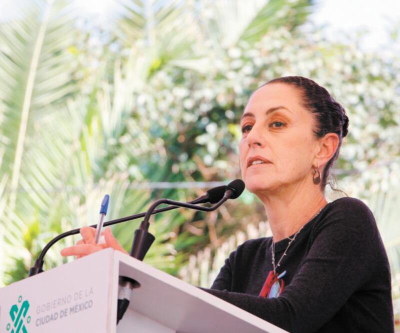 Claudia Sheinbaum Pardo dijo que el abastecimiento de medicamentos en hospitales y centros de salud es de 85% en la capital. Foto: ESPECIAL