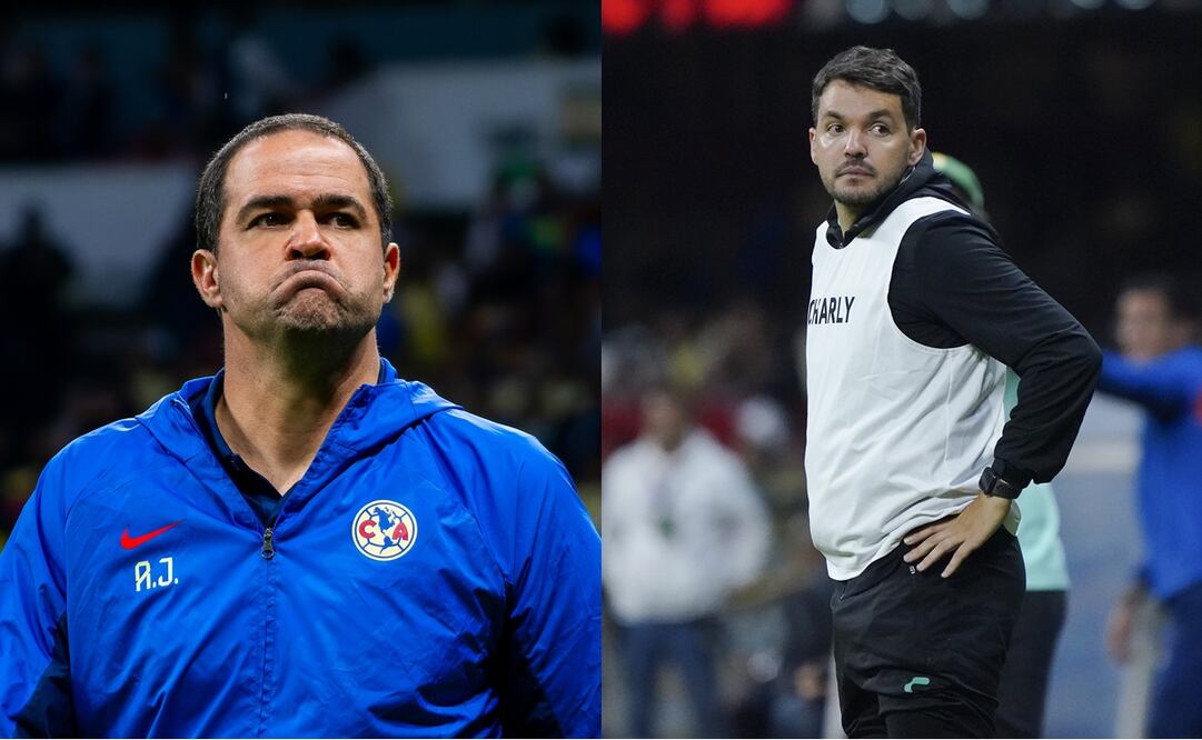 André Jardine y Nicolás Larcamón - Foto: Especial