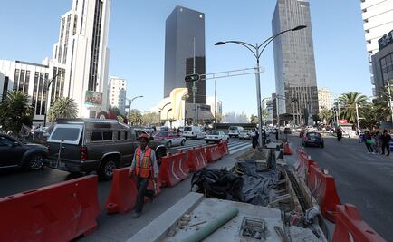 Declaran infundada la suspensión a obras de Metrobús en Reforma
