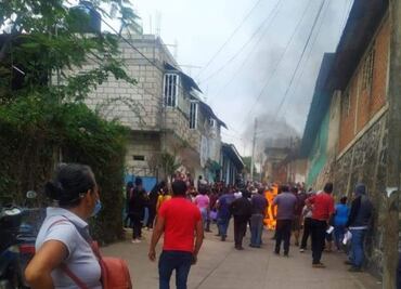 Queman papelería electoral en consejo municipal de Ocuituco, Morelos