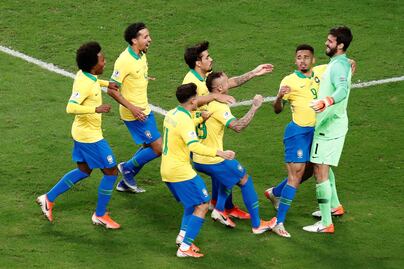 Clásico de América, dominio de Brasil contra Argentina