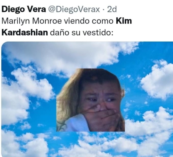 Los mejores memes sobre Kim Kardashian y el vestido de Marilyn Monroe