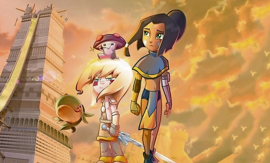 La historia sigue a una princesa maya de 11 años, y un niño vikingo, en una aventura llena de magia y amistad. Foto: HBO MAX