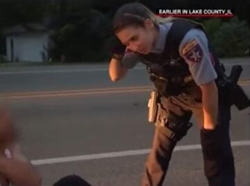 Viral: Policía confunde a hombre con el corazón roto con un “borracho”