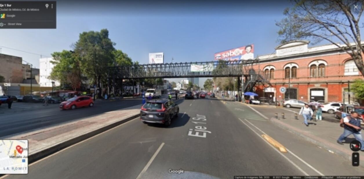 Los puentes peatonales expresaban “modernidad” en los 50 y 60