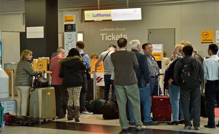 Lufthansa inicia huelga; cancela 290 vuelos