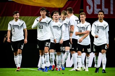 Alemania desciende en la Liga de Naciones de la UEFA