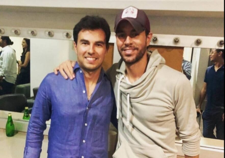 La foto de Luis Miguel y Checo Pérez que alborotó las redes