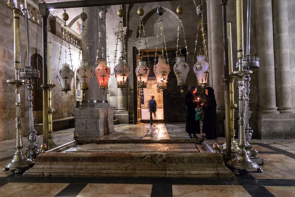 En el Templo de Santo Sepulcro. (Foto: Istock)