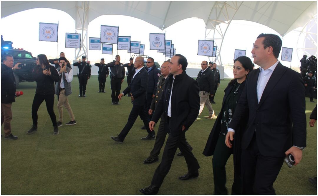 El gobernador de Coahuila, Manolo Jiménez Salinas dijo que mantiene coordinación con el Gobierno Federal ante la posible deportación masiva de migrantes con la llegada de Donald Trump (7/01/2025). Foto: Especial