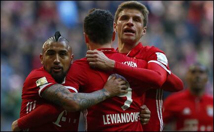 Bayern Múnich aplasta 8-0 al Hamburgo