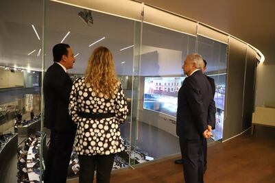 AMLO encabeza reunión con Gabinete de seguridad en Hidalgo