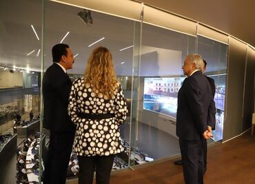 AMLO encabeza reunión con Gabinete de seguridad en Hidalgo