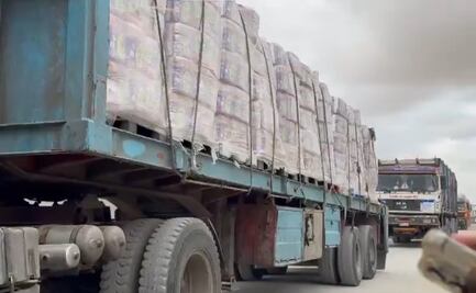 Más de 400 camiones con ayuda entran a Gaza, mayor número de asistencia desde que empezó la guerra