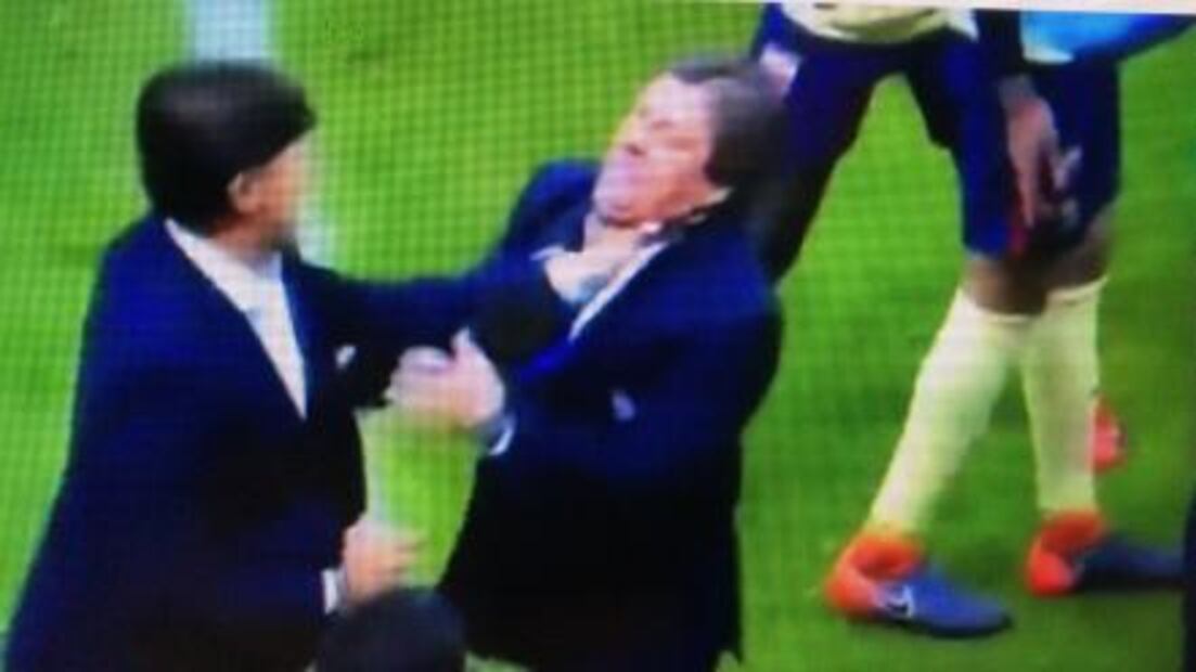 Cristante y 'Piojo' Herrera protagonizan pleito