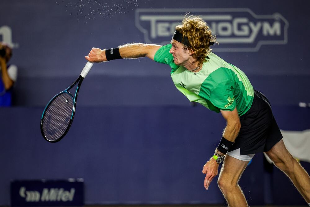 Andrey Rublev en el Abierto de Los Cabos - Foto: Mifel Tennis Open by Telcel Oppo
