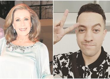 Laura Zapata y el vlogger Chumel Torres marchan contra Trump